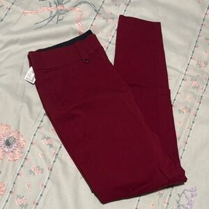 Burgundy dress Pants